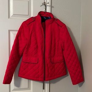 Talbots Quilted Barn Jacket PS